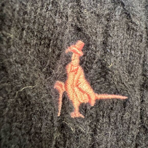 SALE! Navy Jack Wills 100% Wool Cable Knit Sweater Size 10 VGUC - Picture 5 of 6